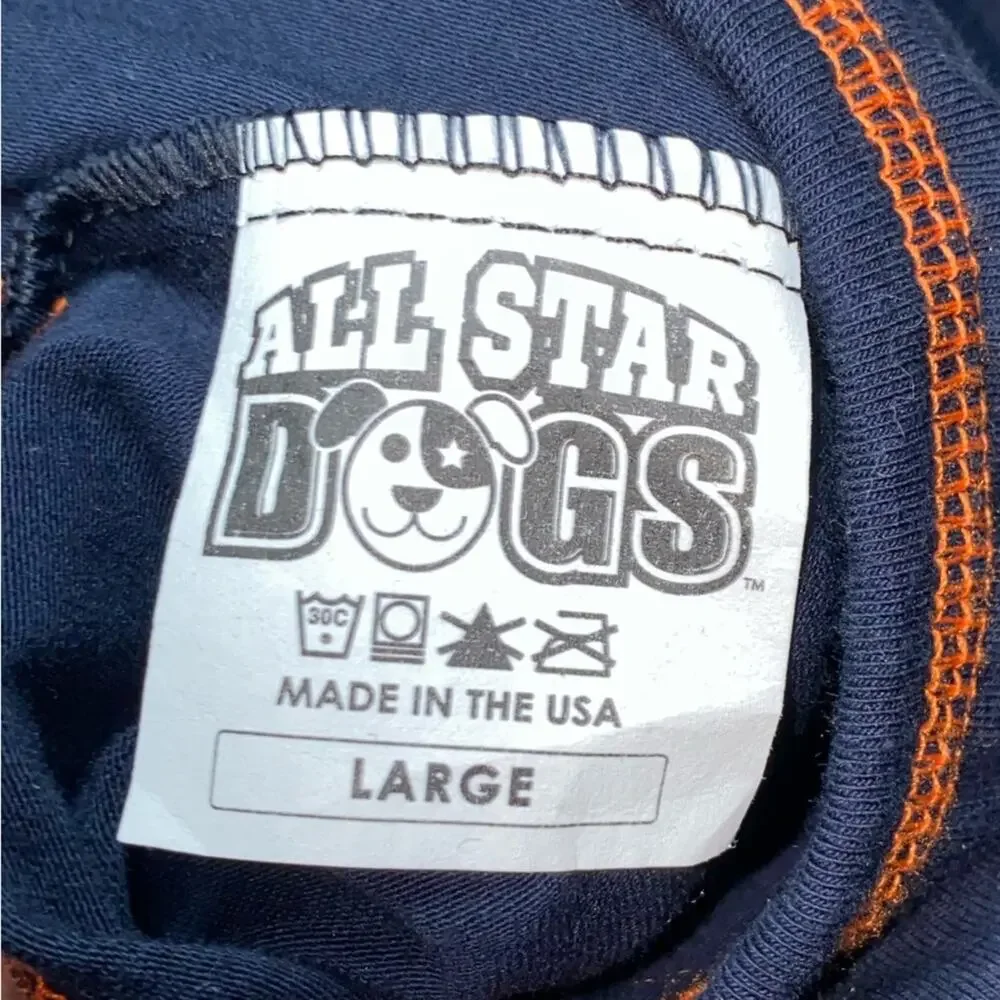 NWT Virginia Cavaliers Dog‎ Dress Large All Star Dogs NCAA Pet Outfit Ruffle Hem